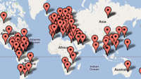 Homeopathy popularity map