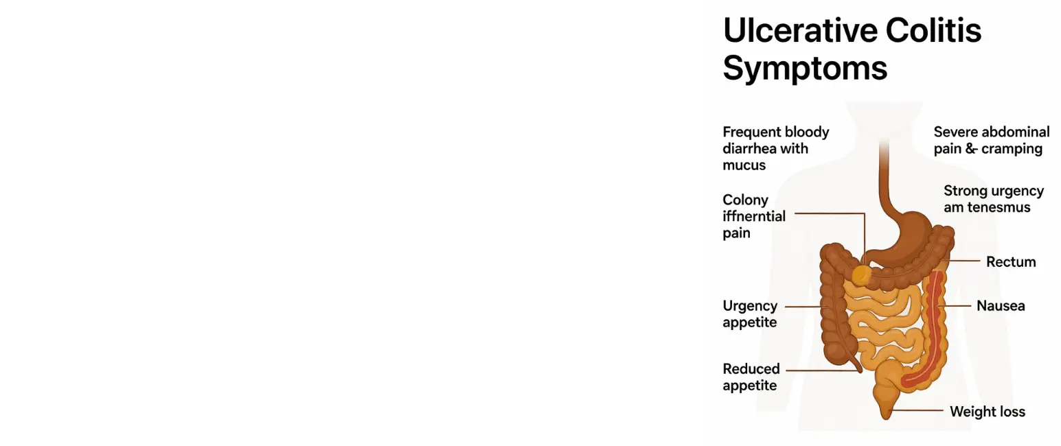 Symptoms of Ulcerative Colitis