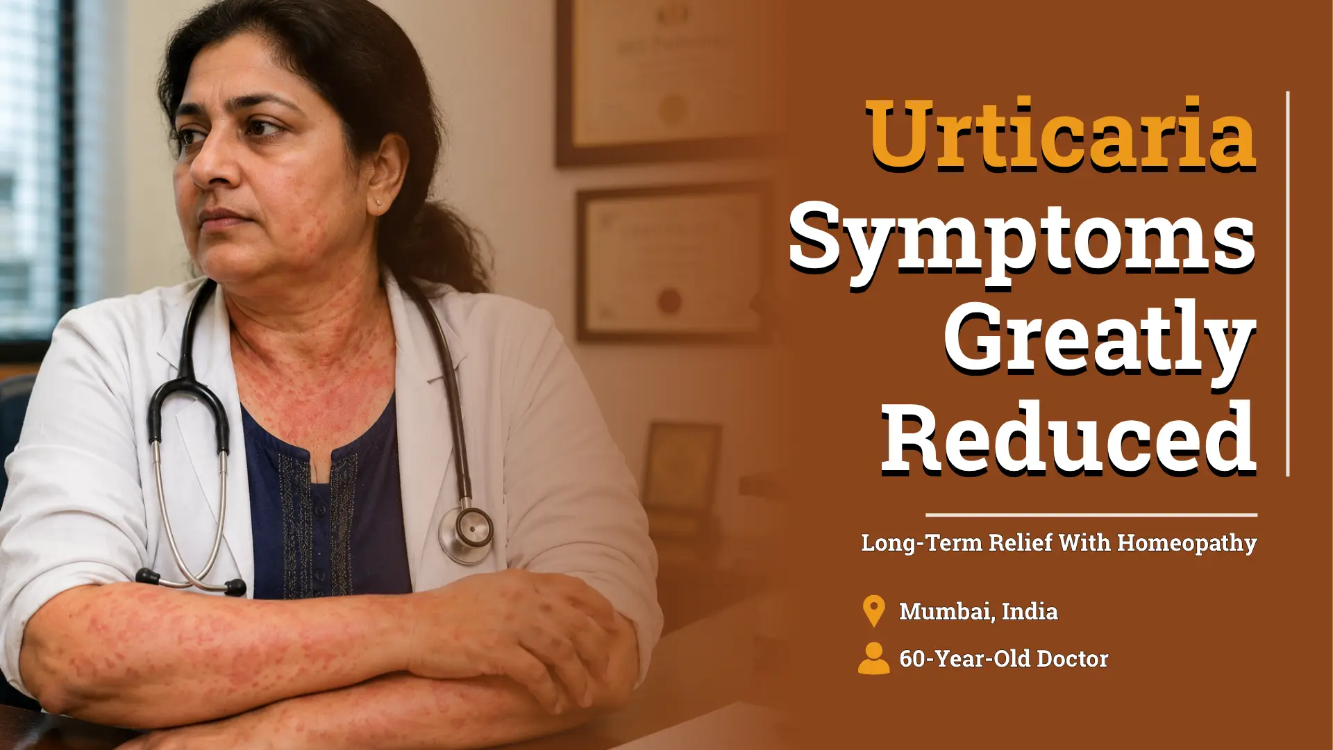 Mumbai Doctor’s Chronic Urticaria Resolved at Life Force Homeopathy