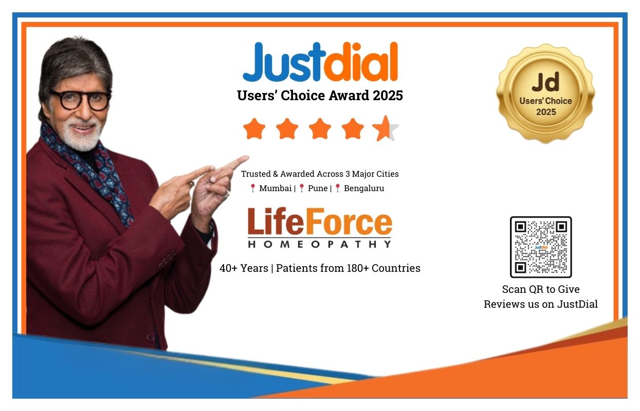 Life Force Justdial Certificatye
