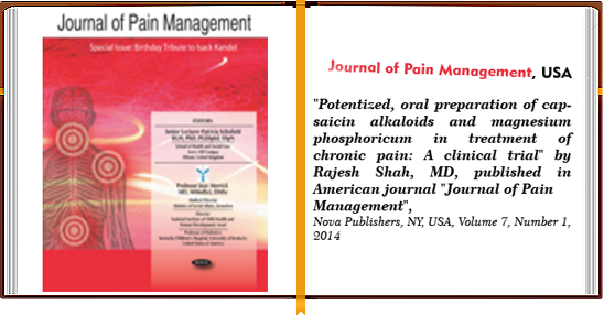 Clinical Trial on Potentized Capsaicin Alkaloids and Magnesium Phosphoricum in Chronic Pain Management