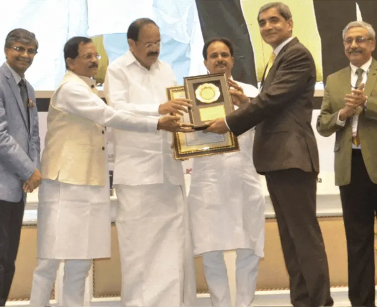 National Award by the Government of India Dr Rajesh Shah