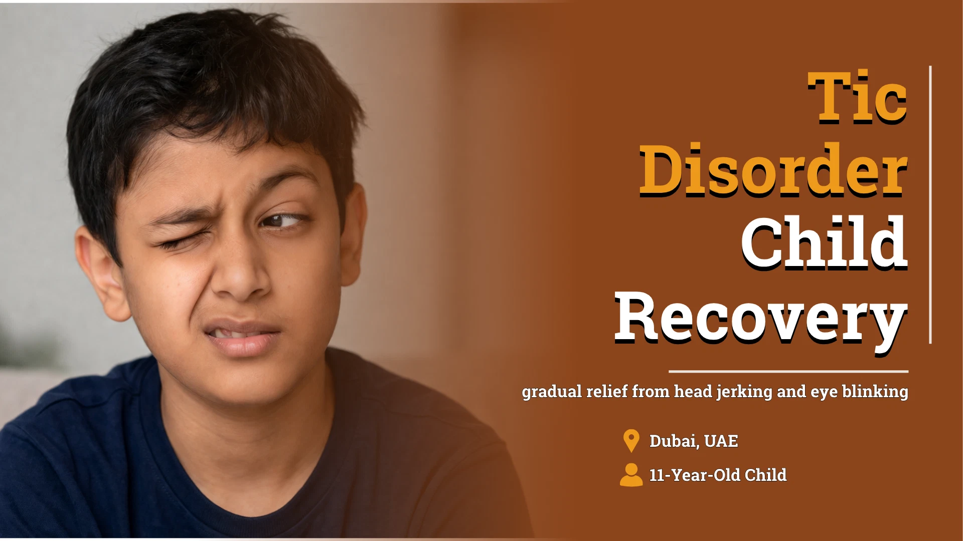 Tic Disorder in Child: Improvement in Head Jerking and Eye Blinking with Homeopathy