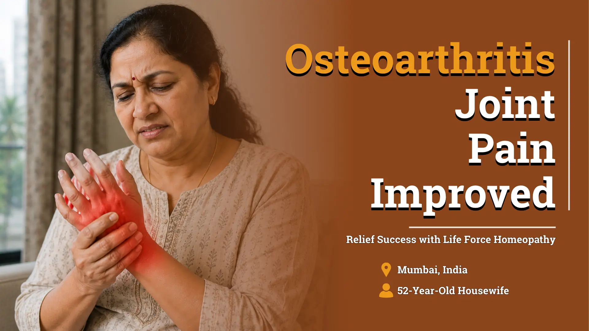 The Aching Joints Story: Osteoarthritis Improvement with Homeopathic Treatment