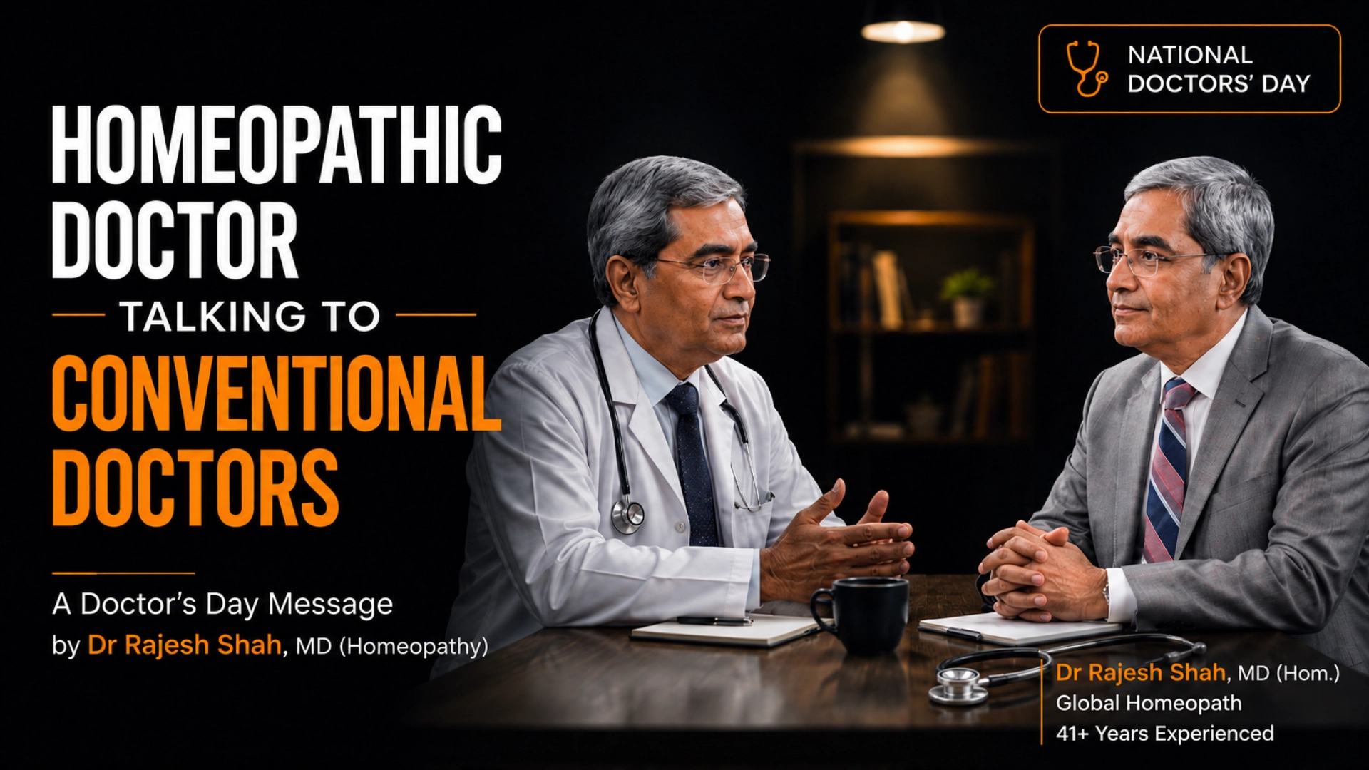Homeopathic Doctor Talking to Conventional Doctors