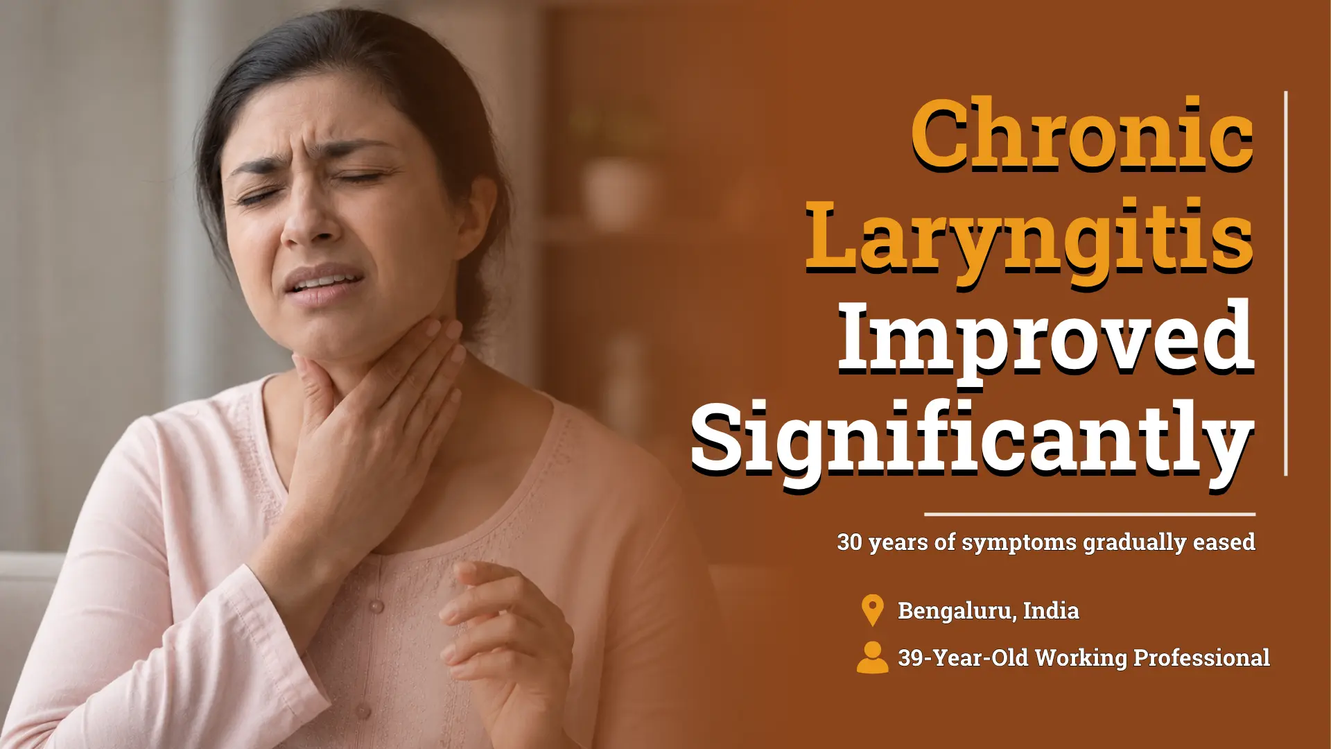 Chronic Laryngitis Improved With Individualized Homeopathic Treatment