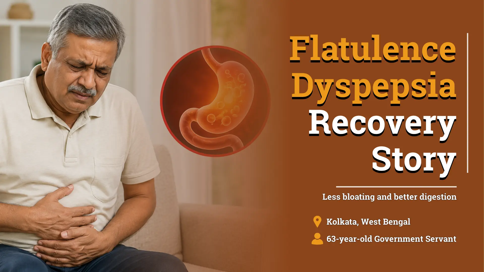 Chronic Indigestion, Bloating, and Flatulence Improved With Individualized Homeopathic Treatment