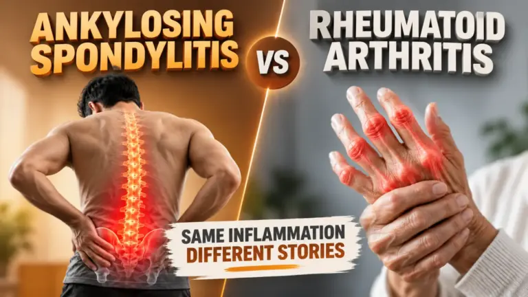 Ankylosing Spondylitis vs Rheumatoid Arthritis: Why Similar Joint Pain Can Mean Two Very Different Diseases
