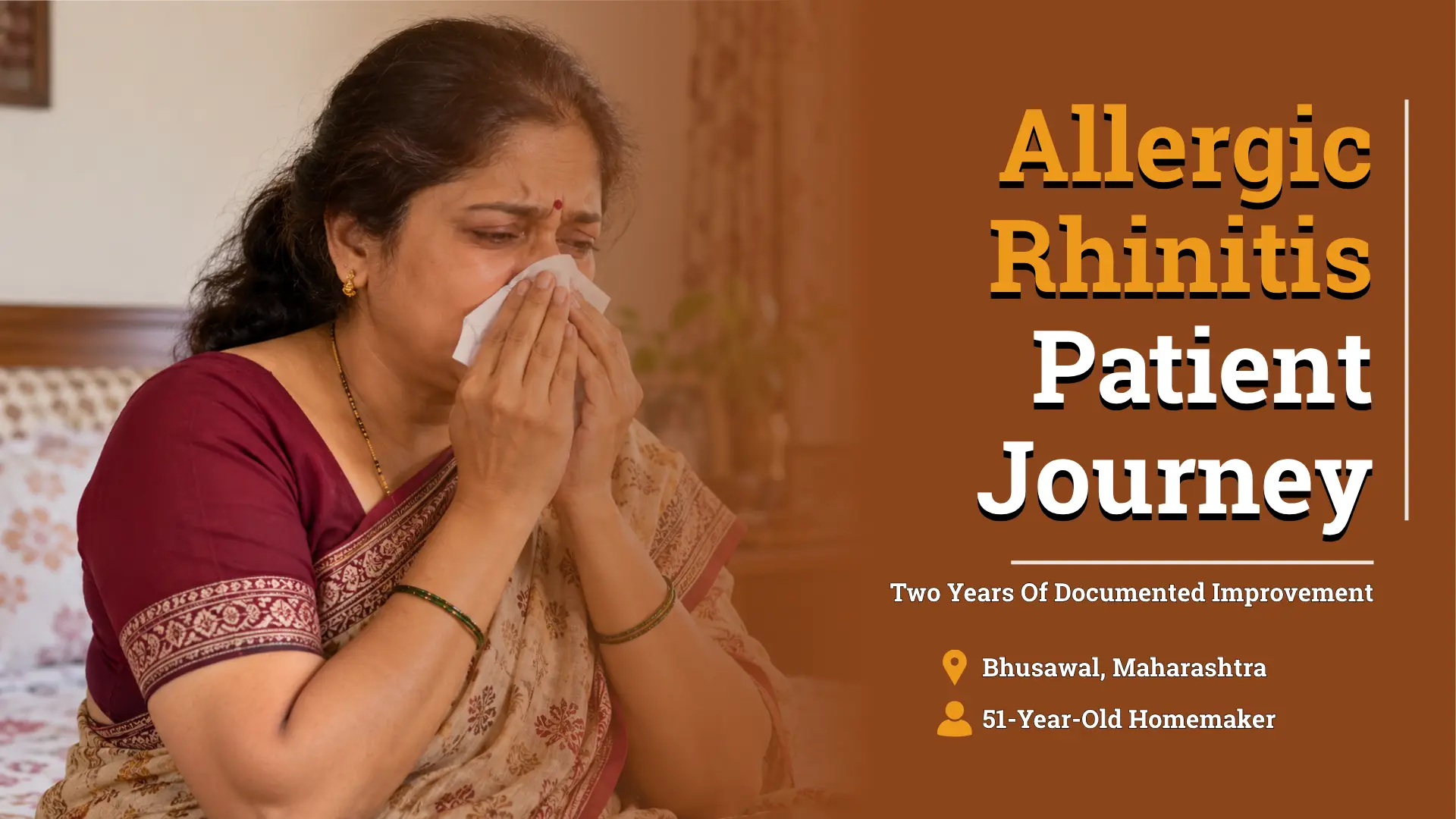Chronic Allergic Rhinitis Treatment: A 2-Year Case Study of a 51-Year-Old Woman With 90–95% Clinical Improvement 