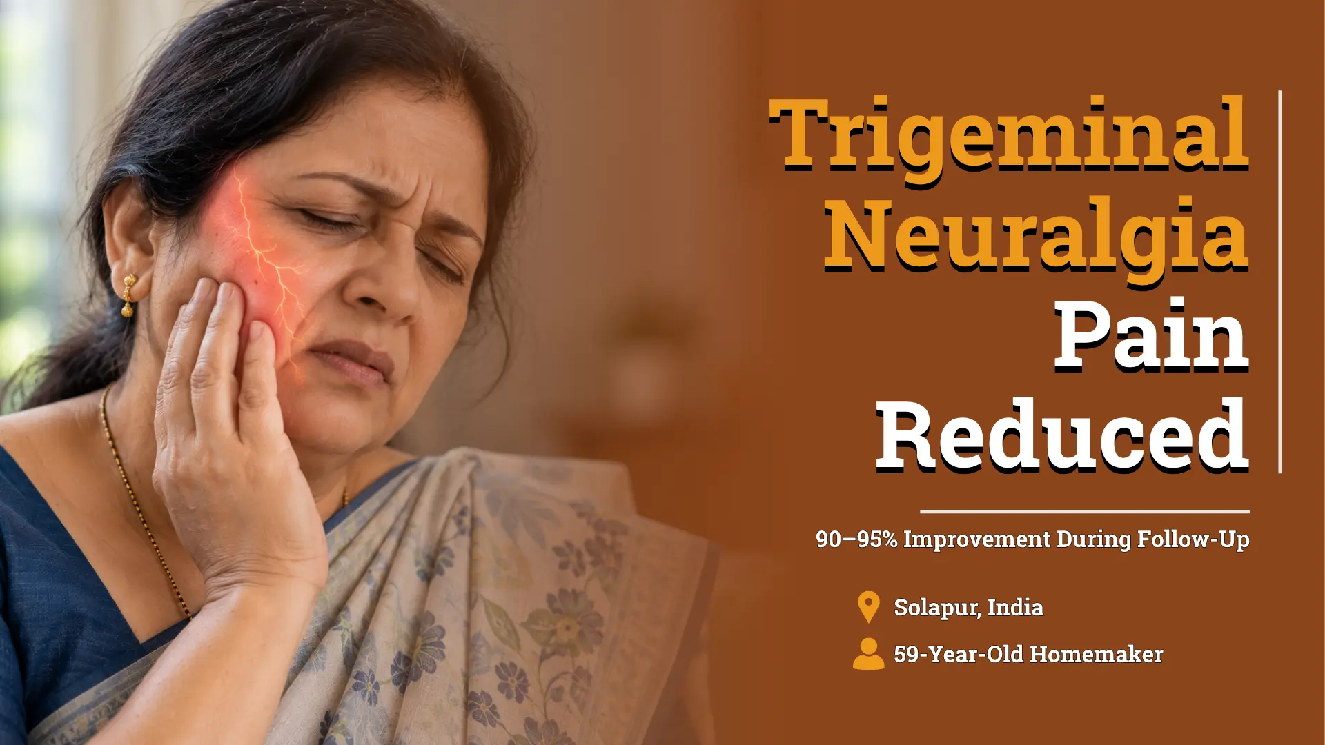 Trigeminal Neuralgia Treatment Case: 59-Year-Old Woman After 2 Surgeries